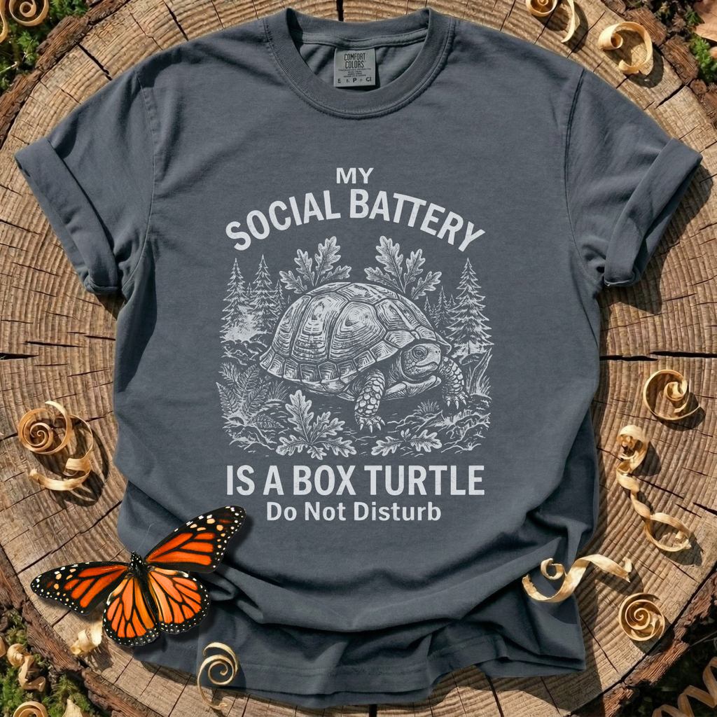 Anti-Social Box Turtle Tee