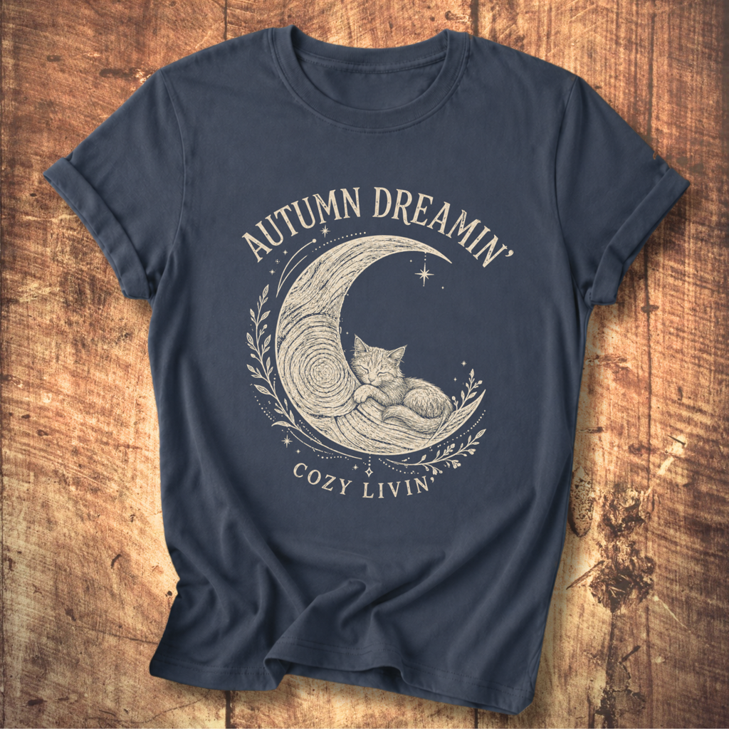 Autumn Dreamin' Kitten T-shirt