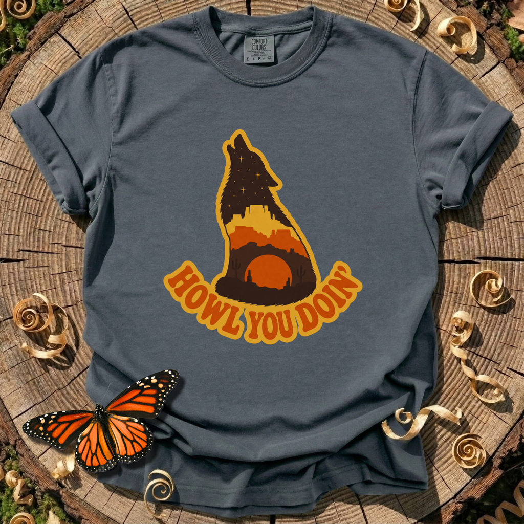Howl You Doin' Coyote T-Shirt