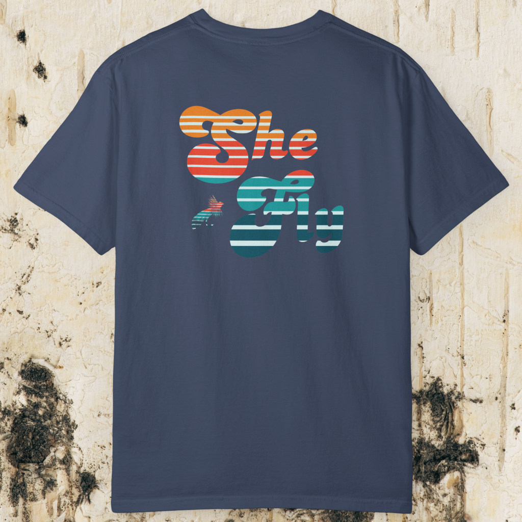 Retro “She Fly” Tee