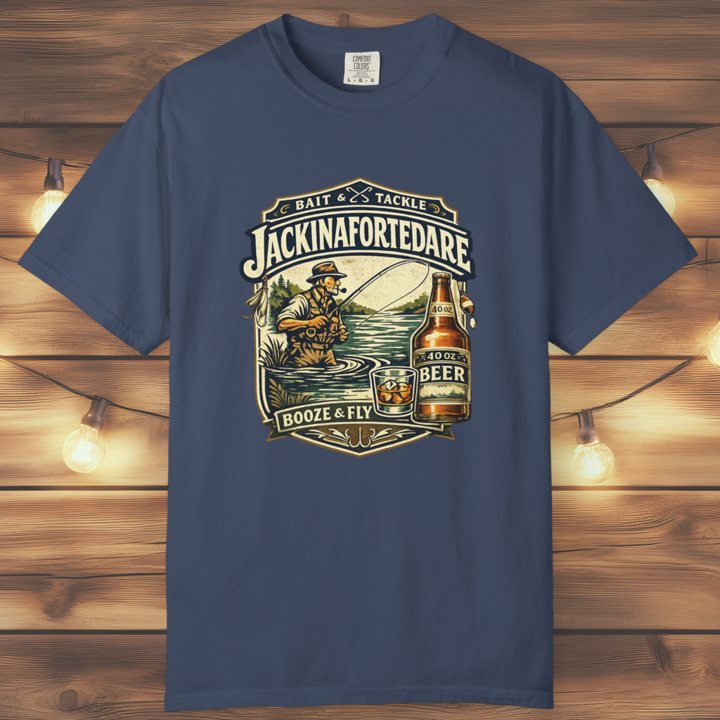 Jackinafortedare Vintage Bait & Tackle Tee