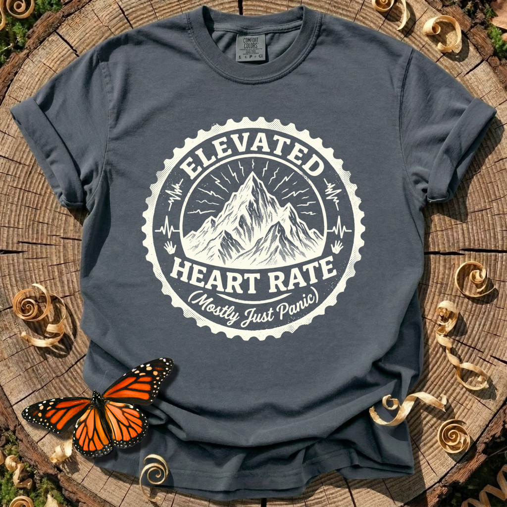 Elevated Heart Rate Mountain T-Shirt