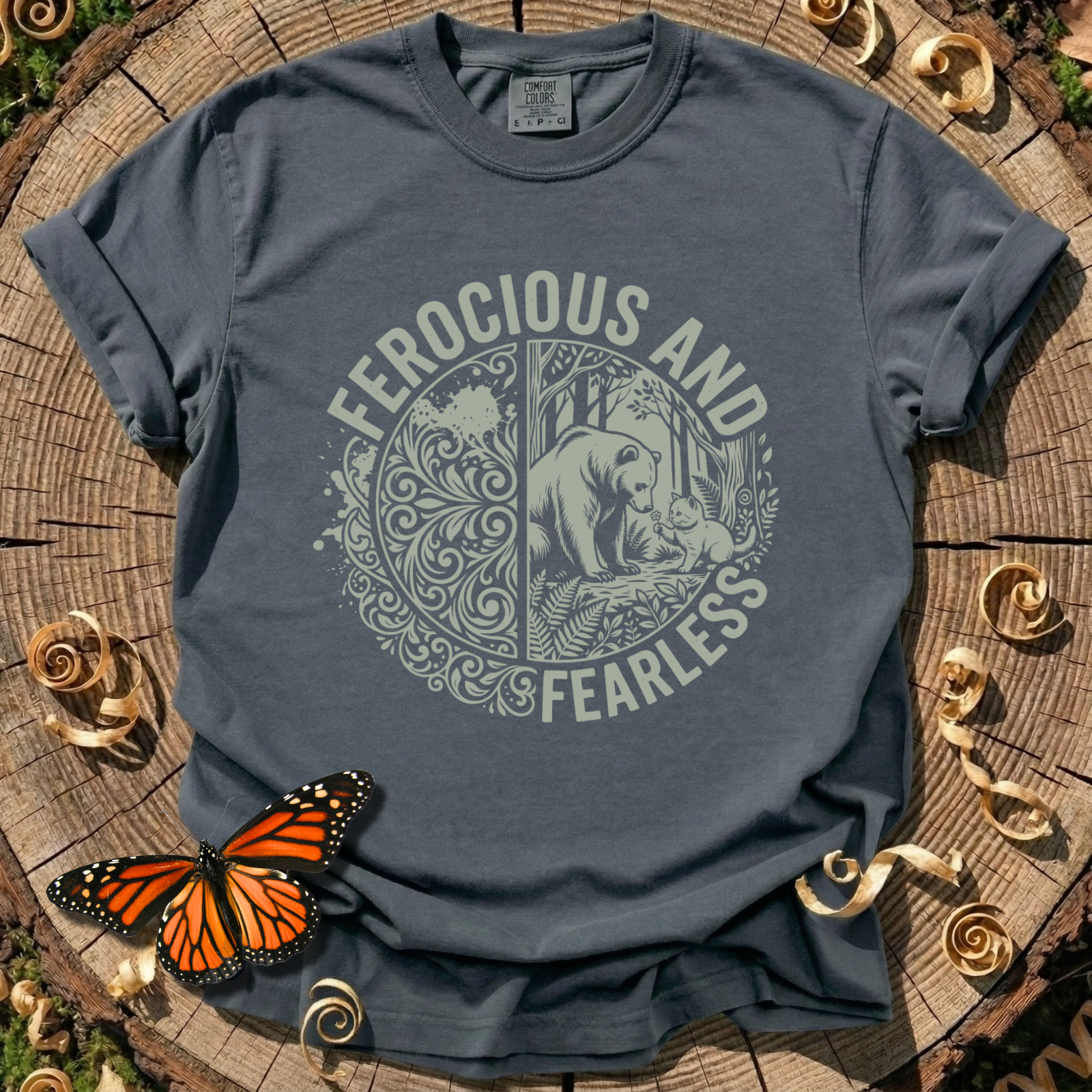 Ferocious and Fearless Kitten T-Shirt