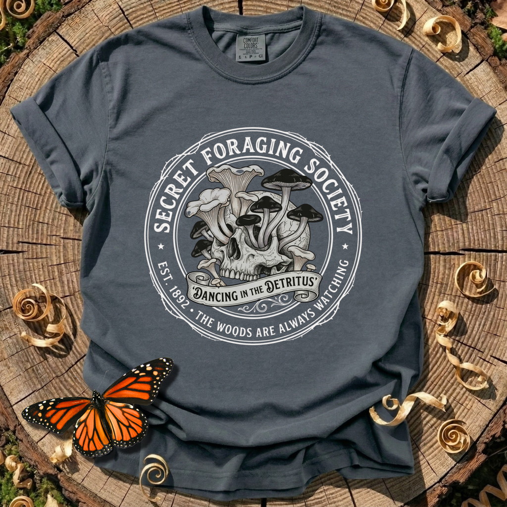Secret Foraging Society Skull Tee