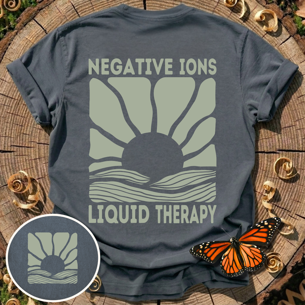 Negative Ions Liquid Therapy T-Shirt