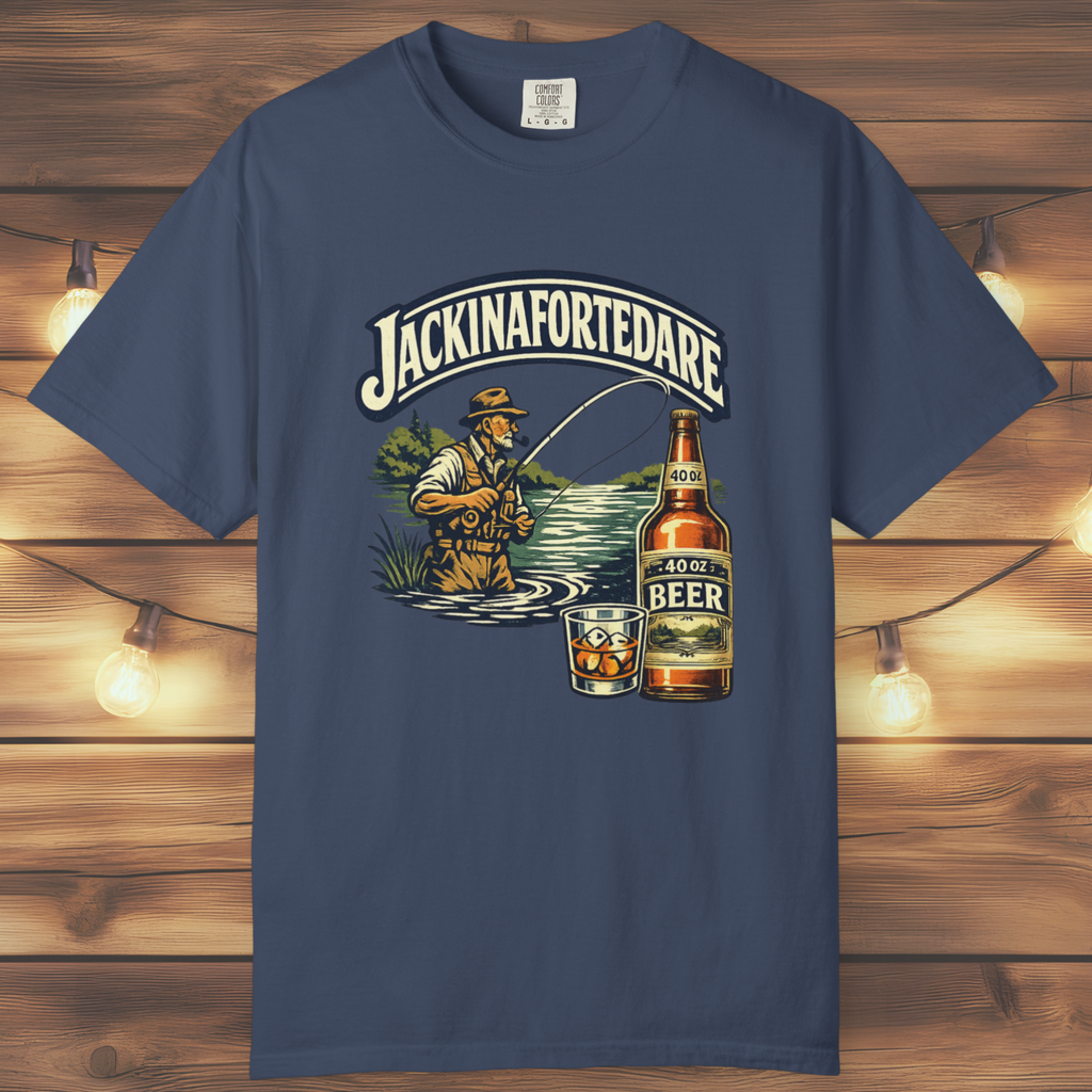 "Jackinafortedare" Vintage Outdoors Tee