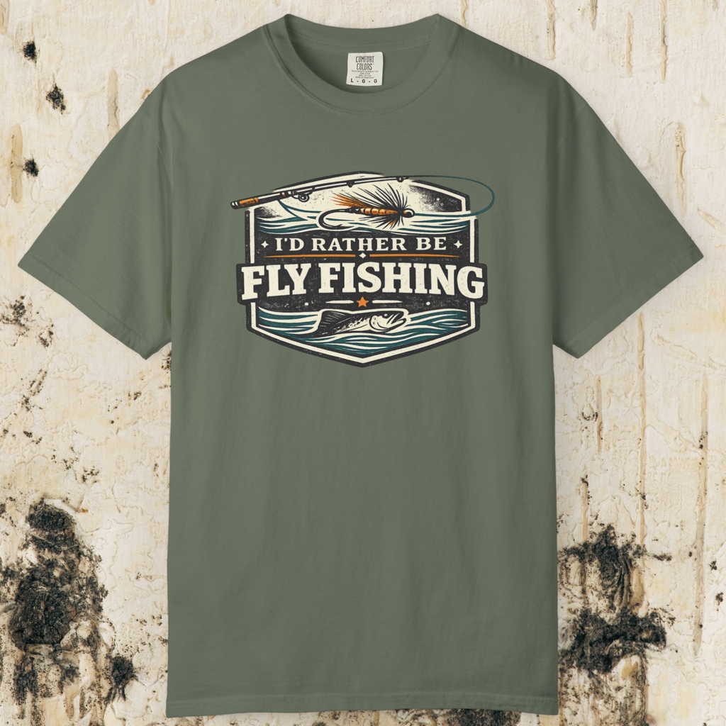 I’d Rather Be Fly Fishing T-Shirt