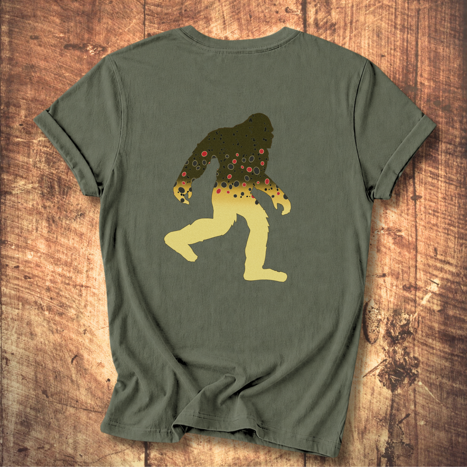 Squatch Brownie T-Shirt Back Print