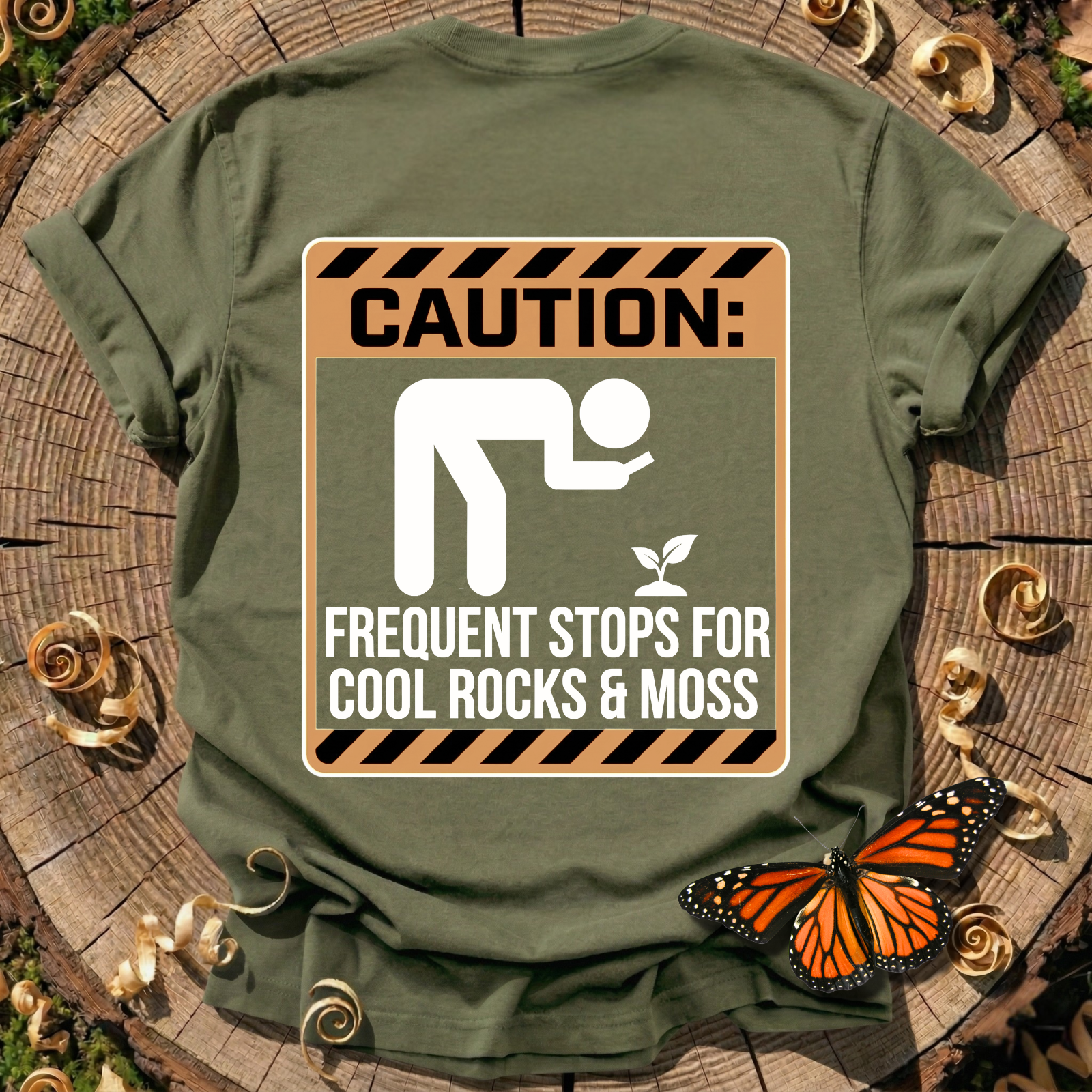 Caution Frequent Stops T-shirt