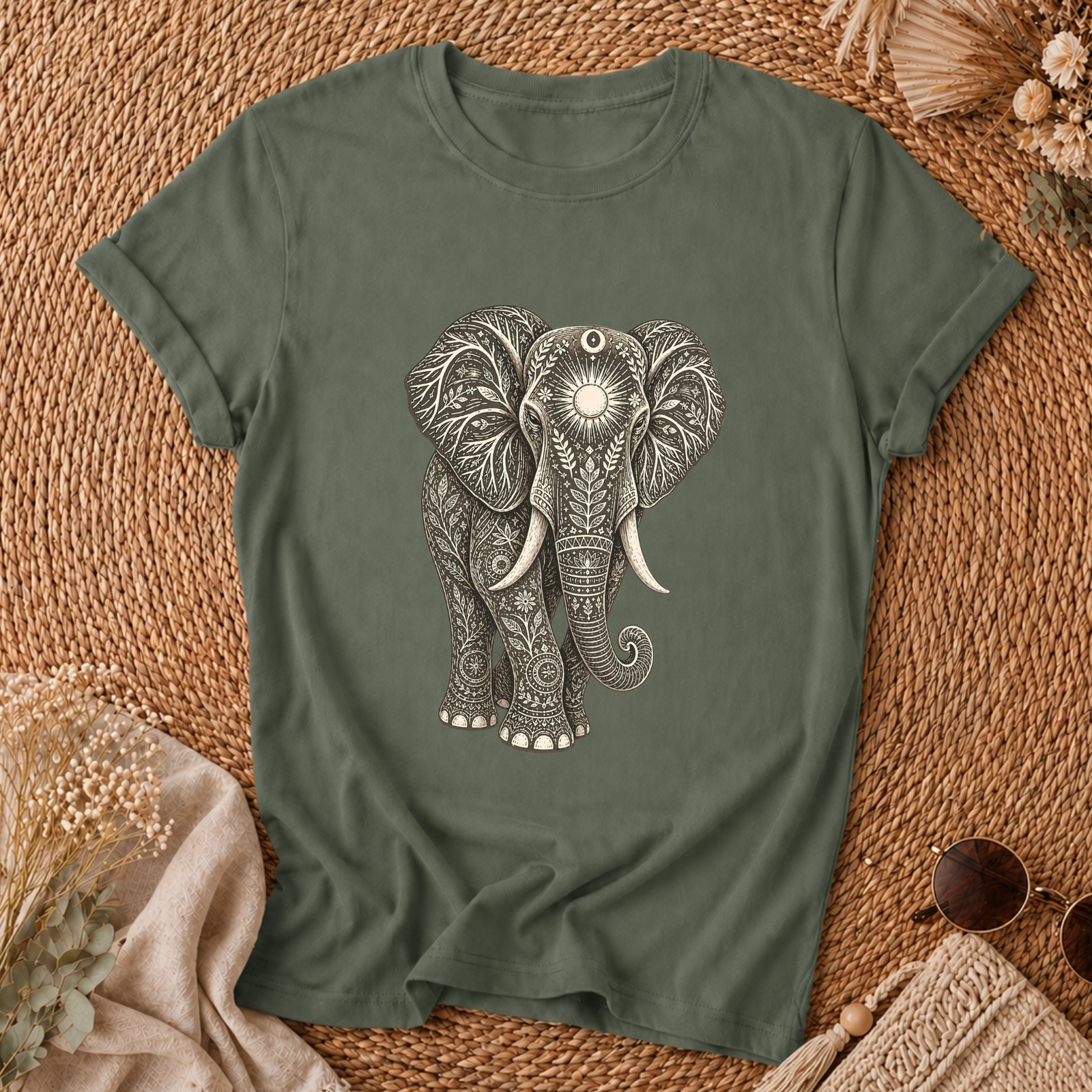 Boho Elephant T-shirt