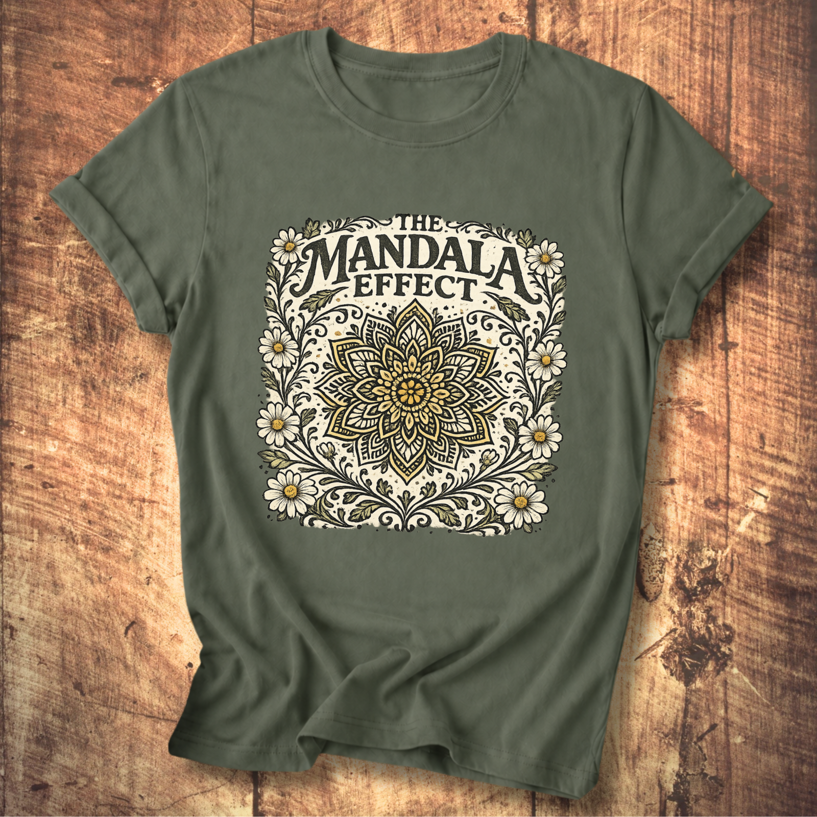 Mandala Flowers Tee