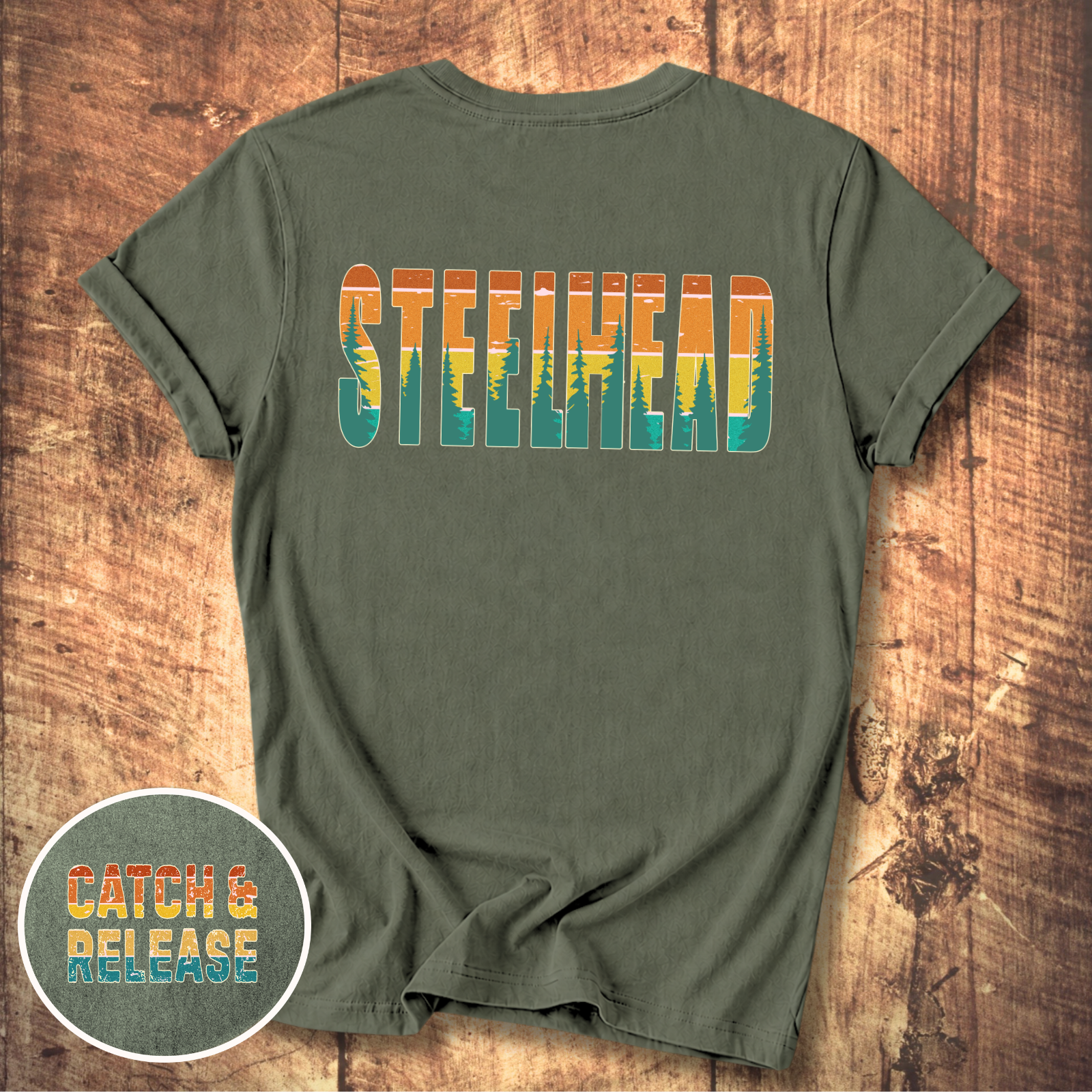 Vintage Sunset Steelhead T-Shirt