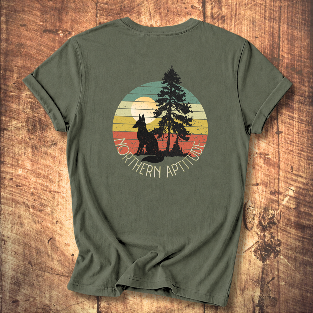 "Northern Aptitude" Sunset Pines + Fox Tee