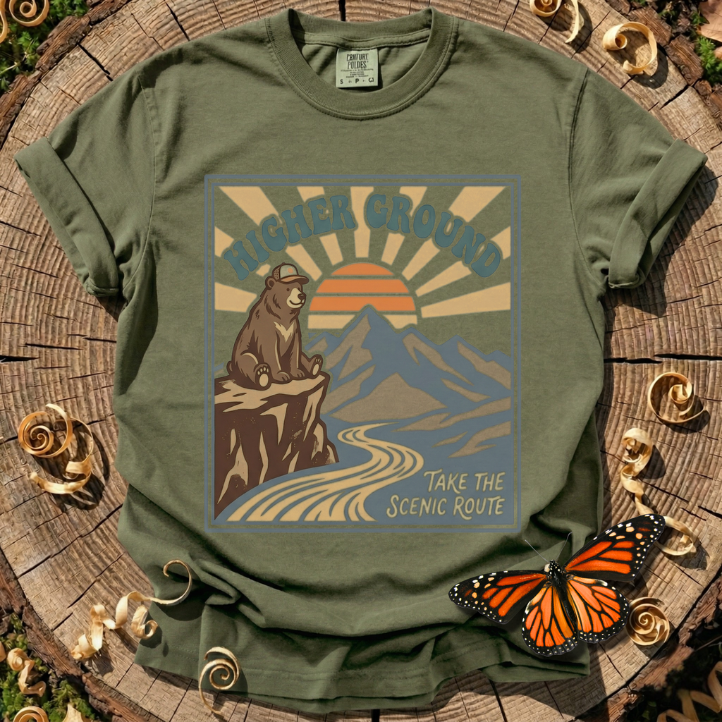 Higher Ground Bear Logic T-Shirt