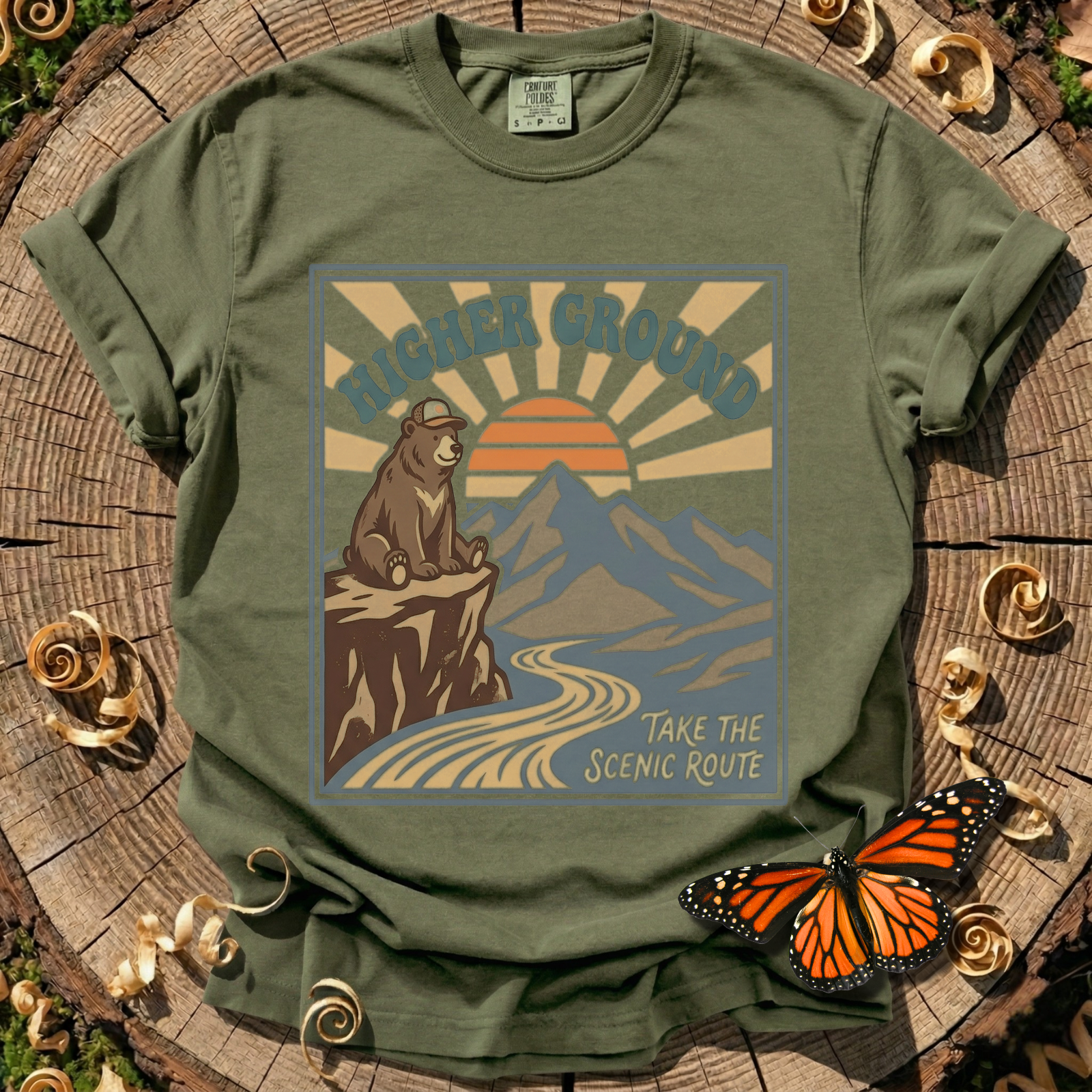 Higher Ground Bear Logic T-Shirt