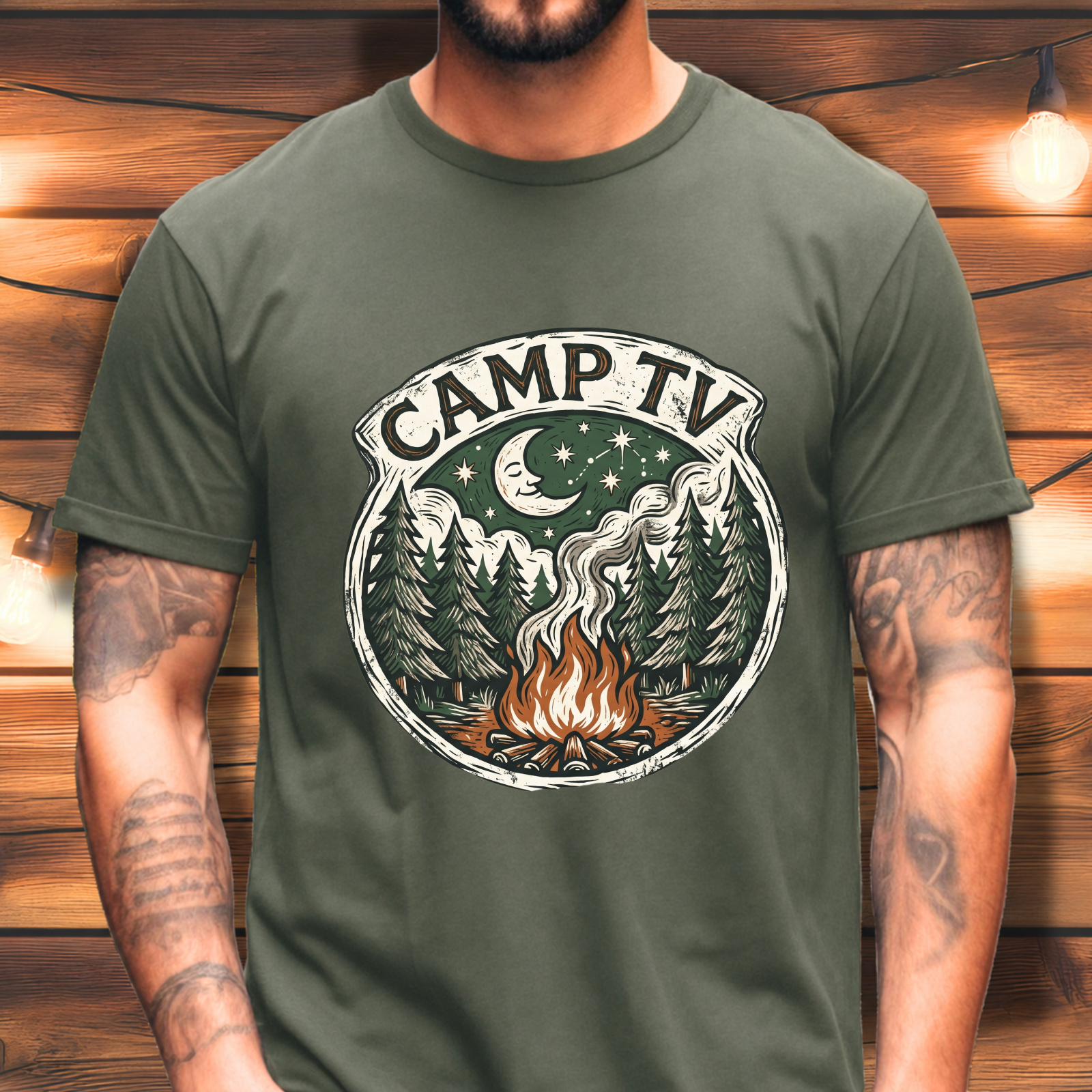 Camp TV Tee