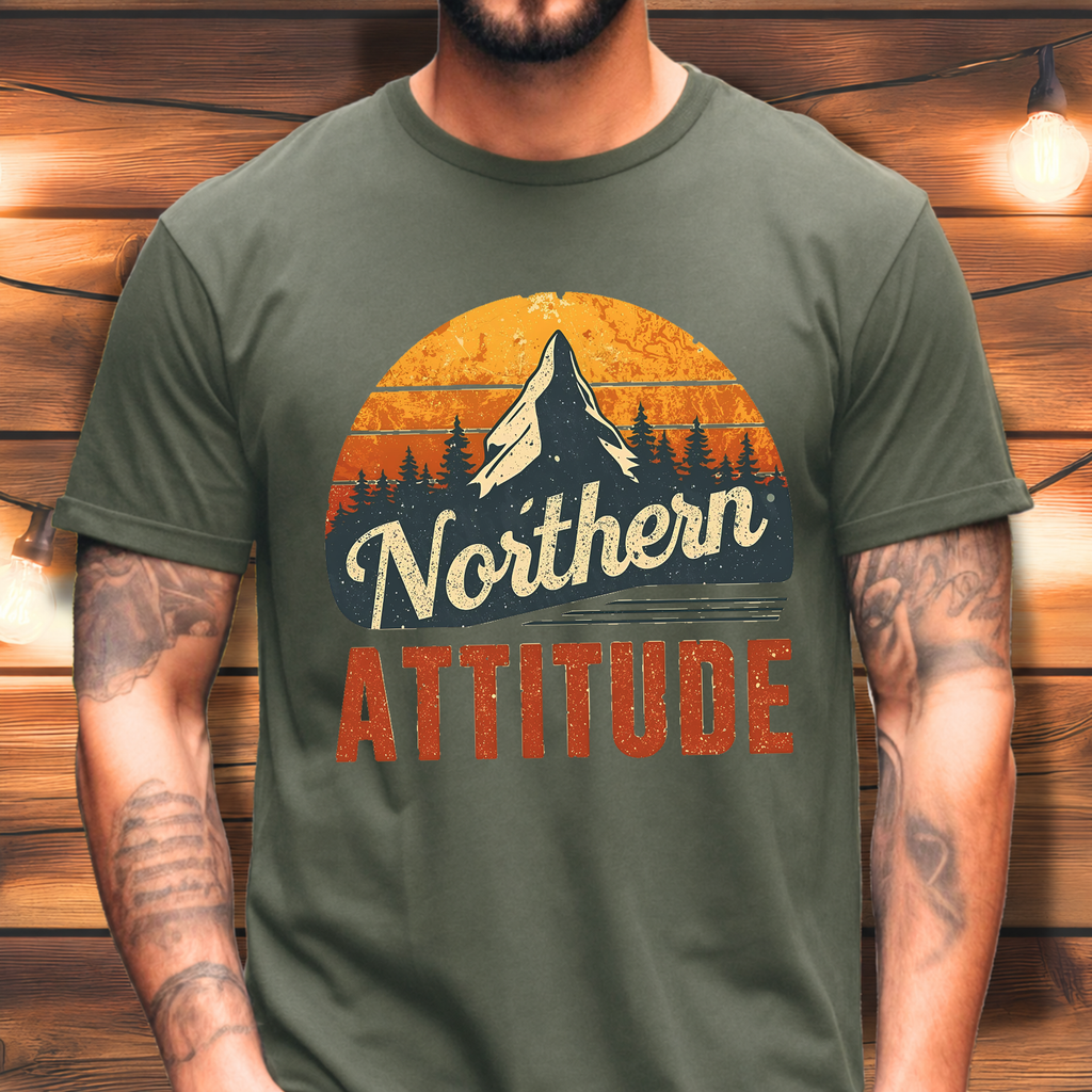 Northern Attitude Retro T-Shirt