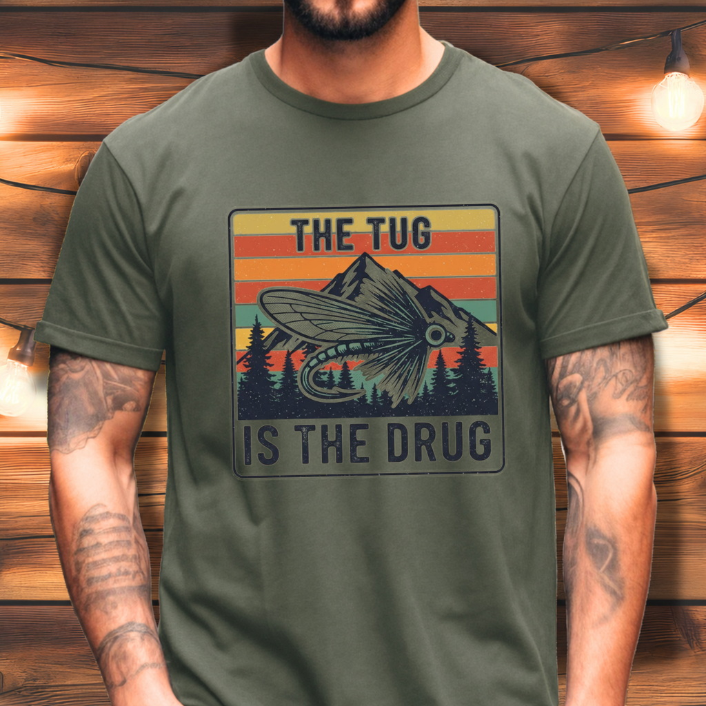 The Tug Is The Drug Retro Tee