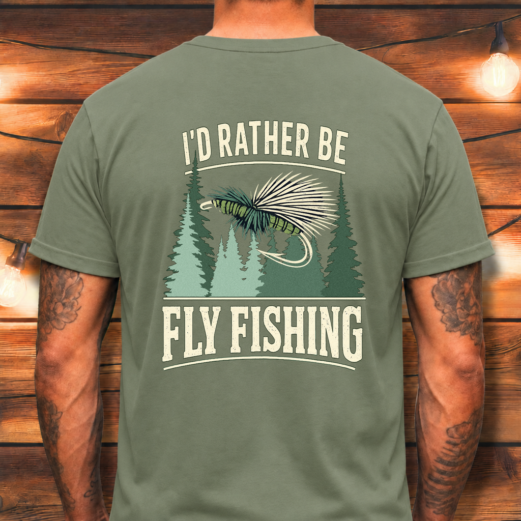 I’d Rather Be Fly Fishing T-Shirt