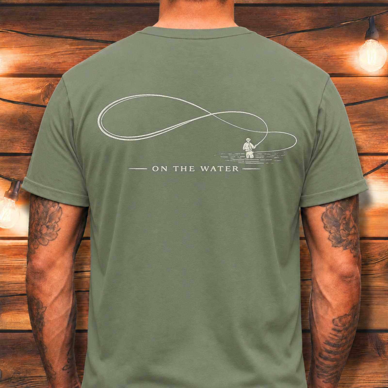 On The Water Fly Fishing T-Shirt