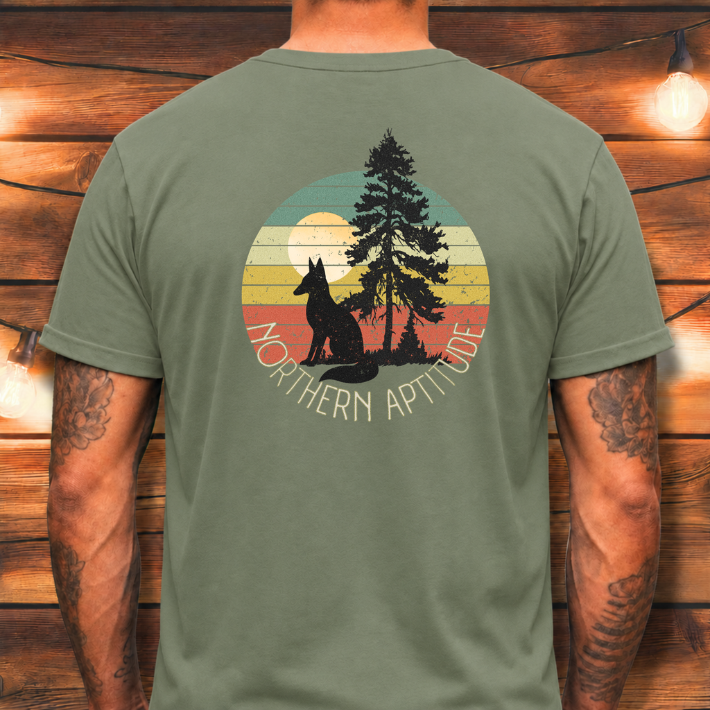 "Northern Aptitude" Sunset Pines + Fox Tee