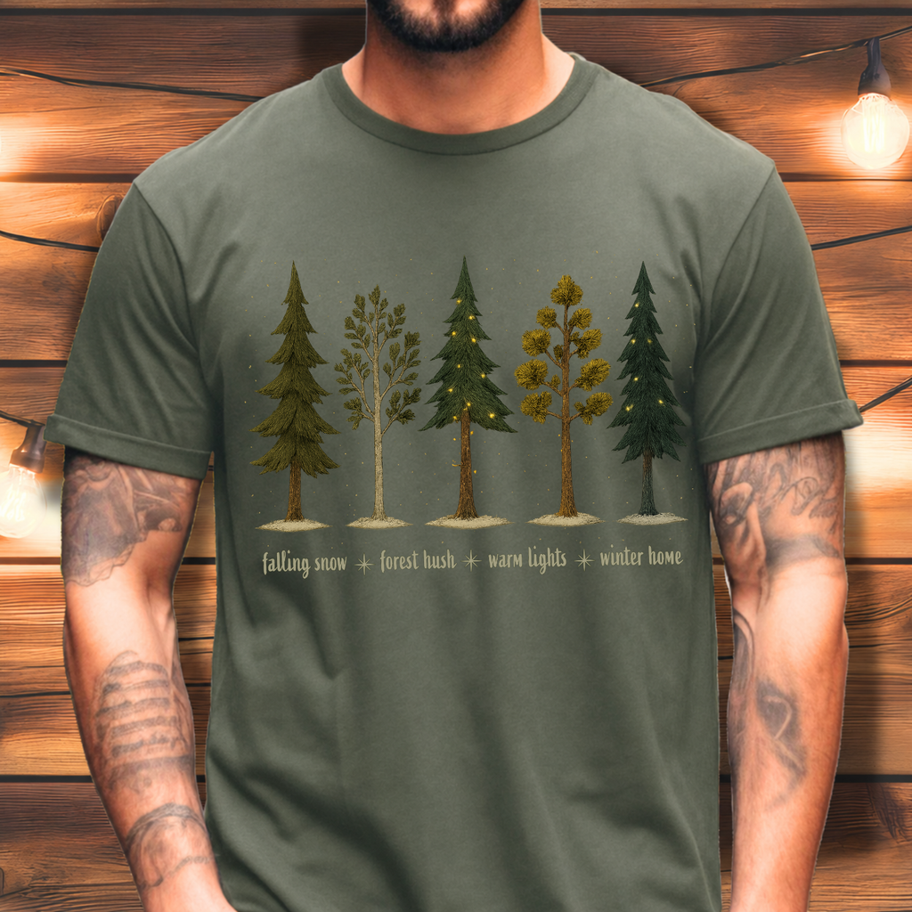 Lights in the Forest Tee