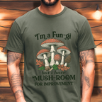 I'm a Fun-gi Vintage Mushroom Tee