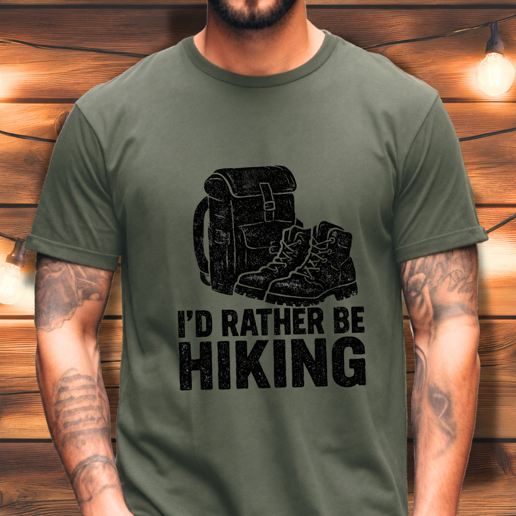 I'd Rather Be Hiking T-shirt