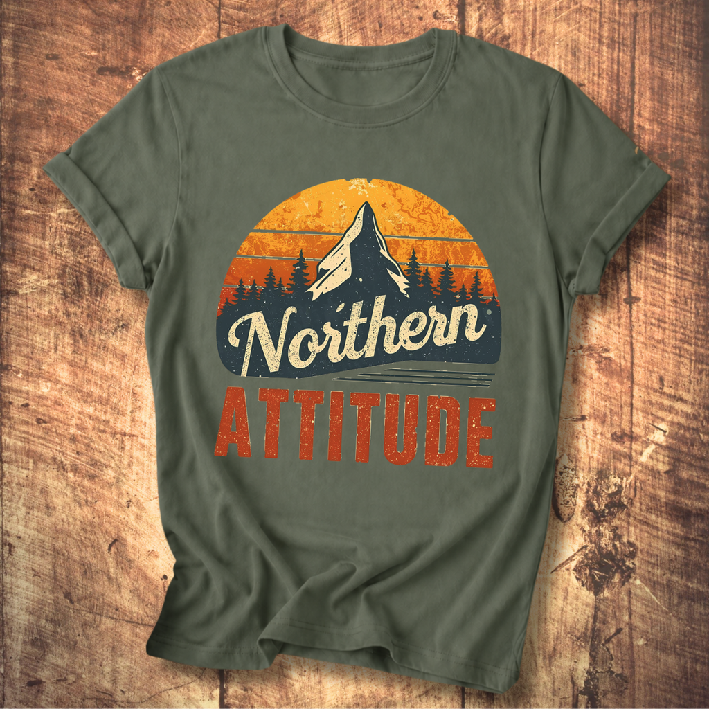 Northern Attitude Retro T-Shirt