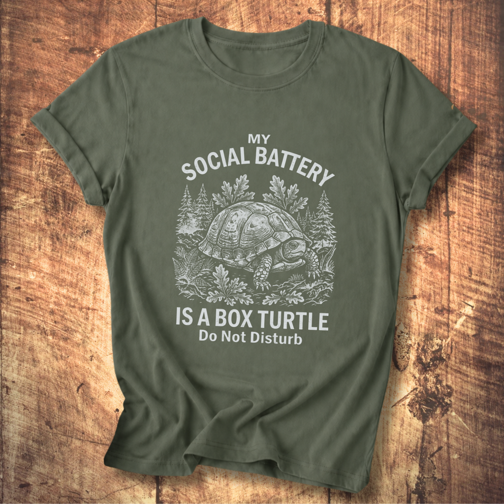 Anti-Social Box Turtle Tee