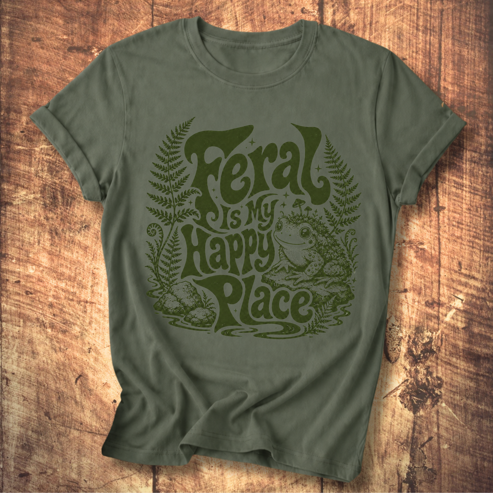 Feral Places Tee