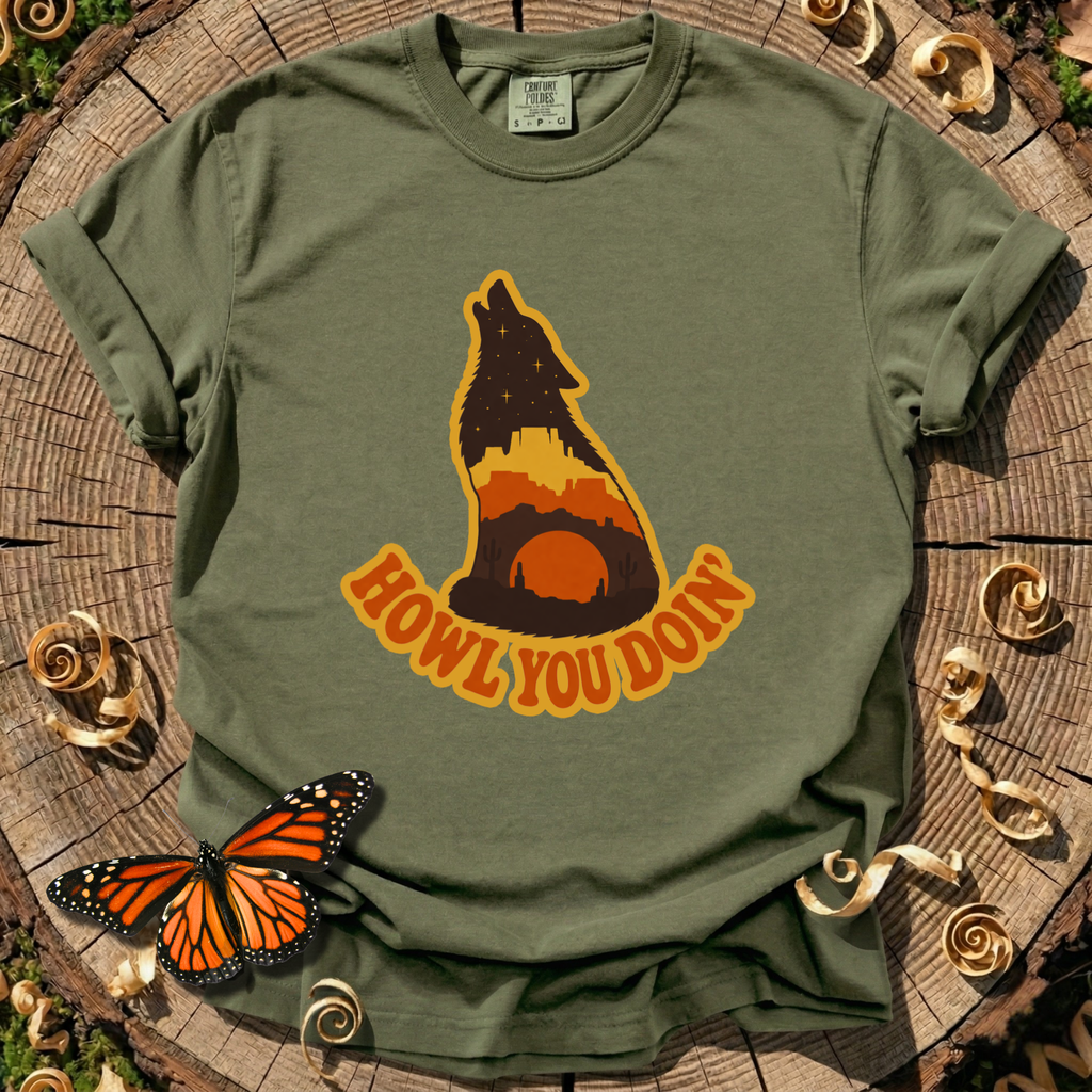 Howl You Doin' Coyote T-Shirt