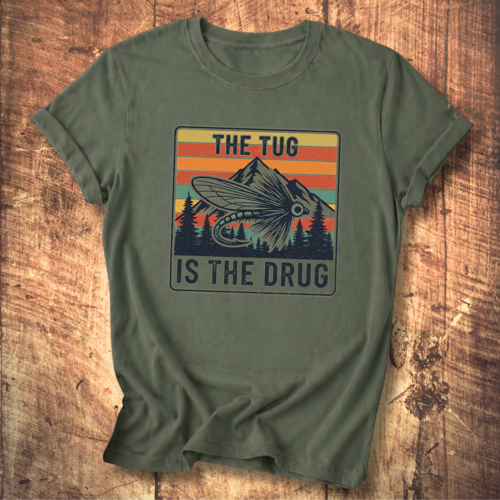 The Tug Is The Drug Retro Tee