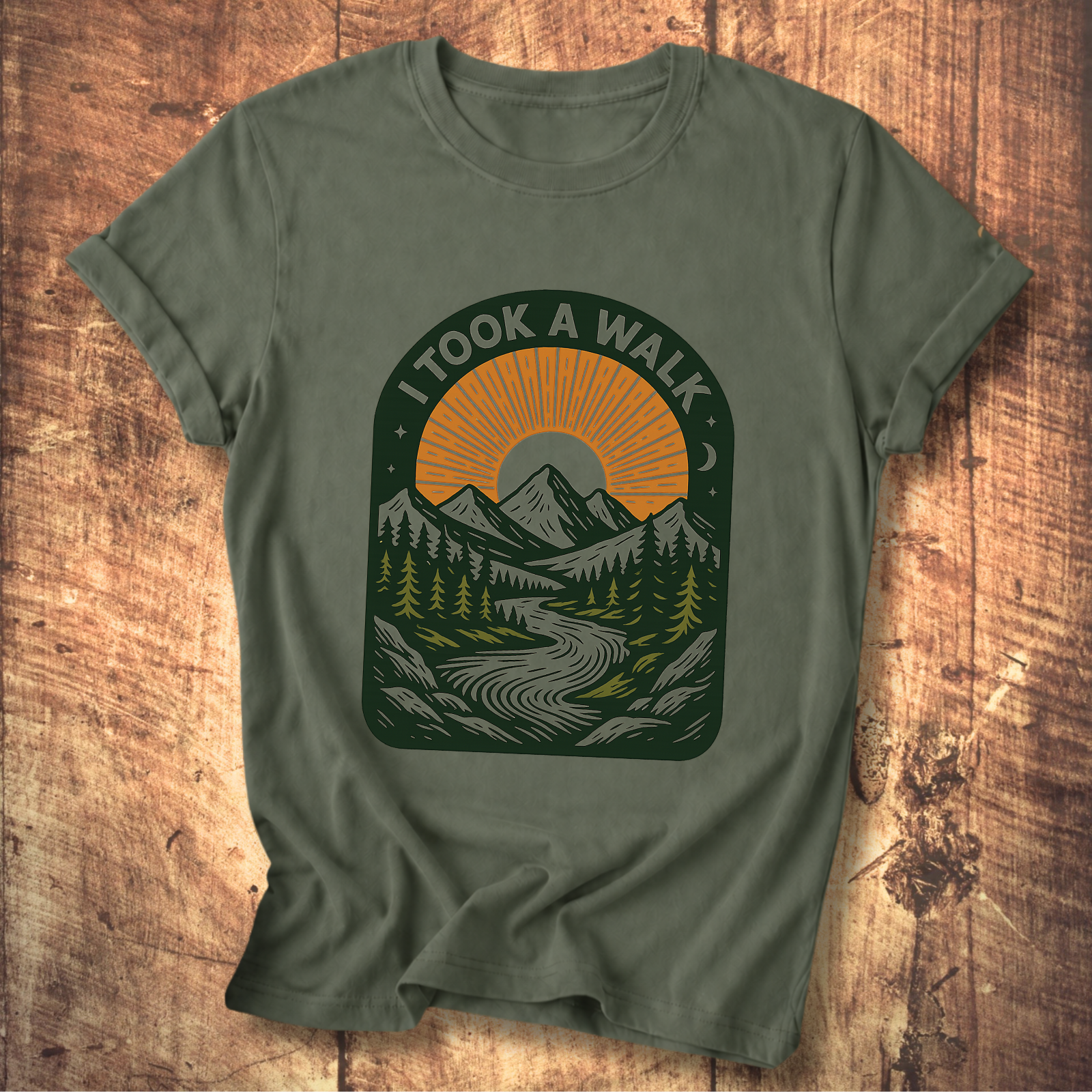 I Took a Walk T-Shirt