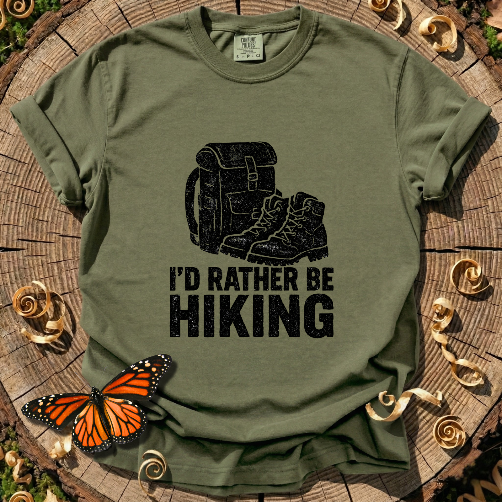 I'd Rather Be Hiking T-shirt
