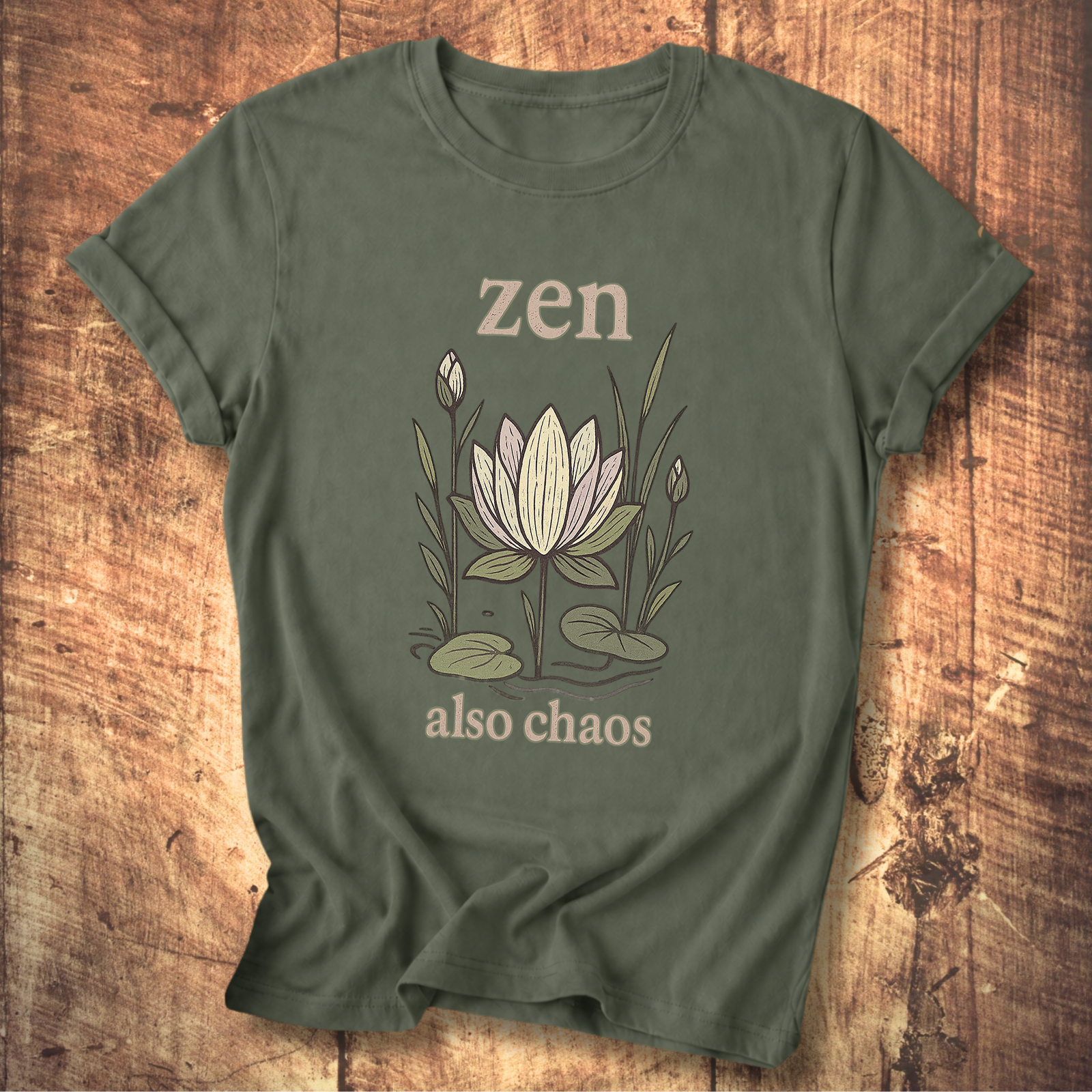 Zen & Chaos Lotus T-Shir