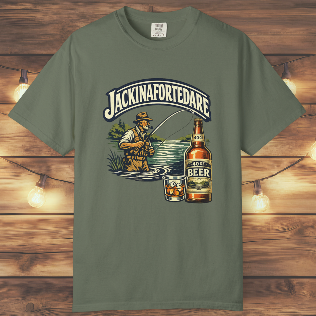 "Jackinafortedare" Vintage Outdoors Tee