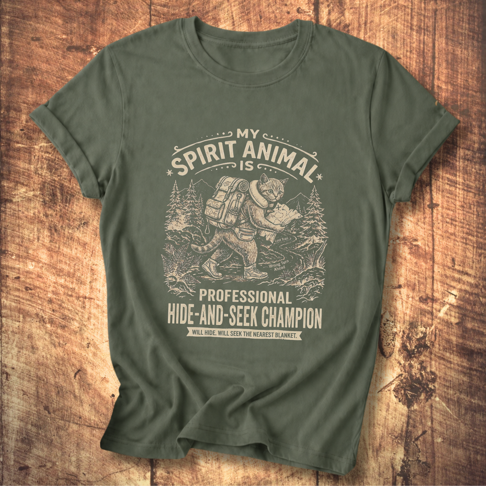 Hide-and-Seek Champion T-Shirt