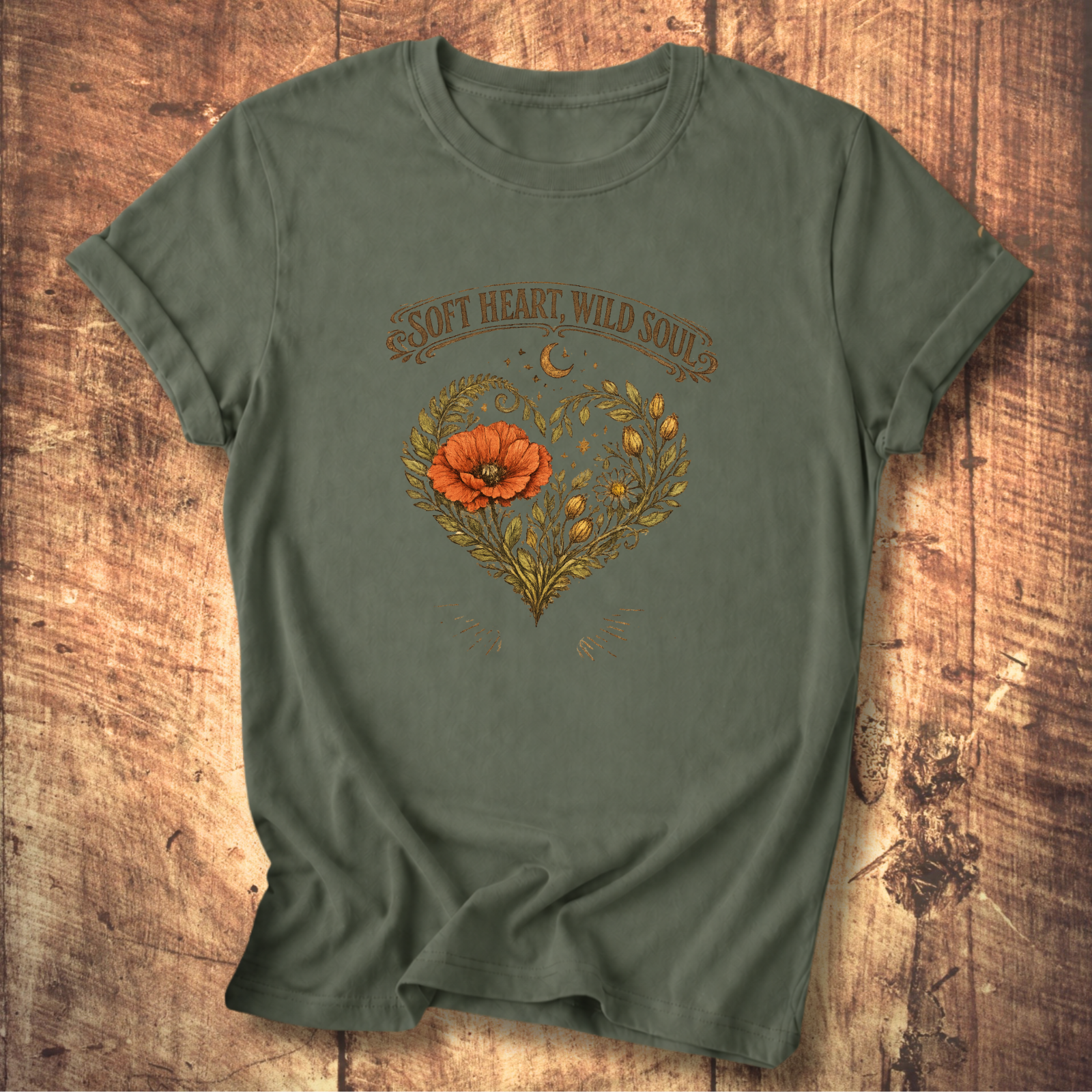 Soft Heart Wild Soul Tee