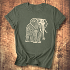 Elephant Flowers Tee