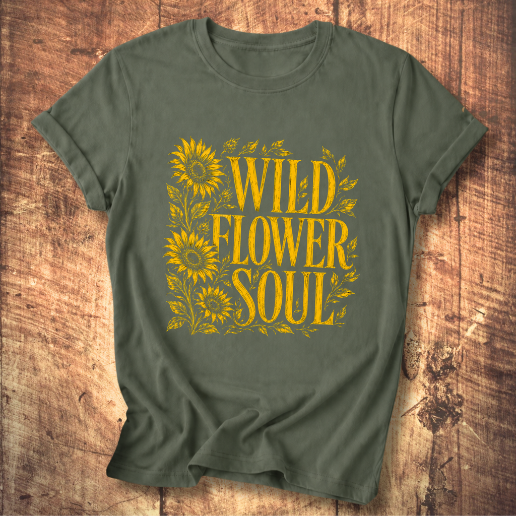 Wild Flower Soul T-shirt