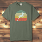 Vintage Sunset Deer T-Shirt