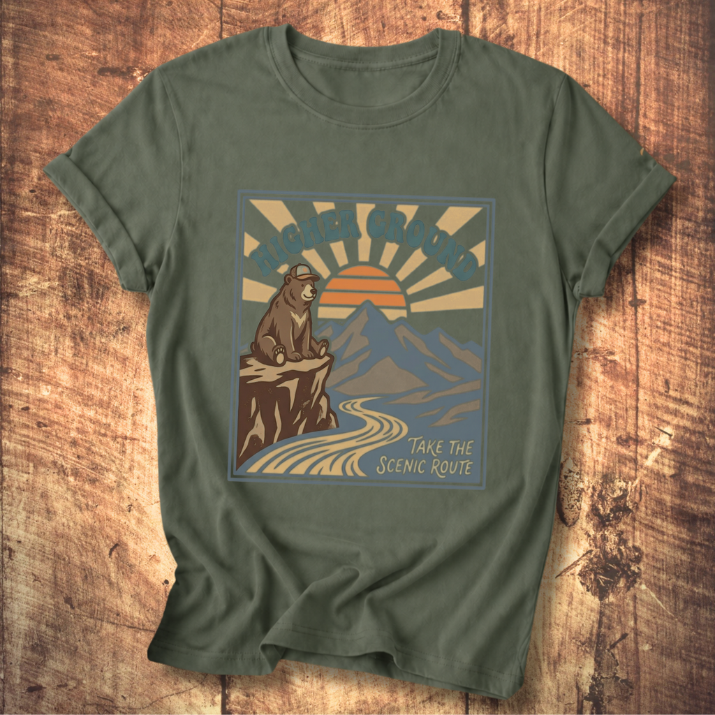 Higher Ground Bear Logic T-Shirt