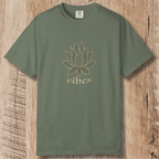 Vibe Lotus T-Shirt — Botanical Graphic Tee