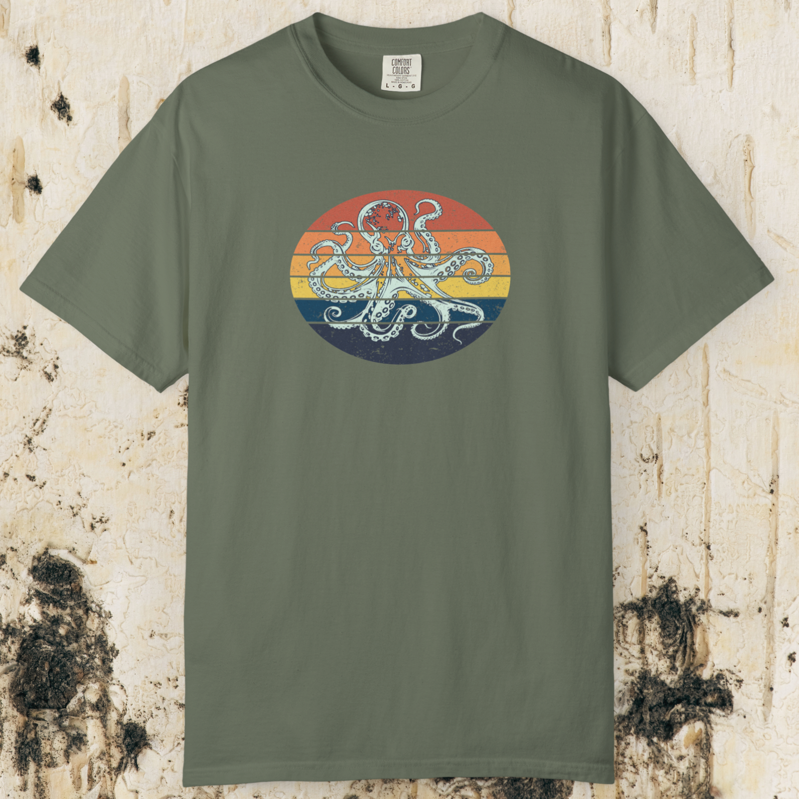 Octopus Sunset Tee