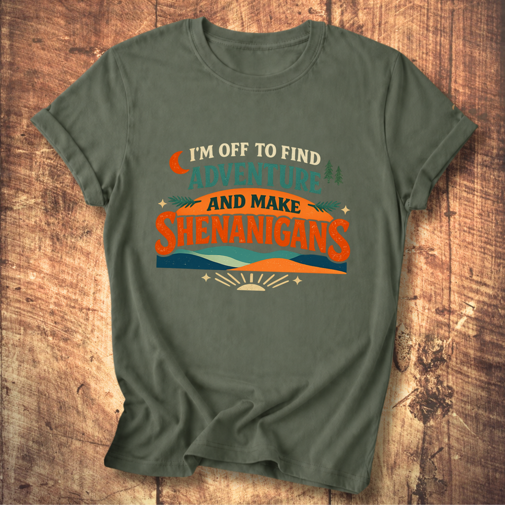 Adventure and Shenanigans Tee