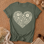 Heart Of Flowers T-shirt