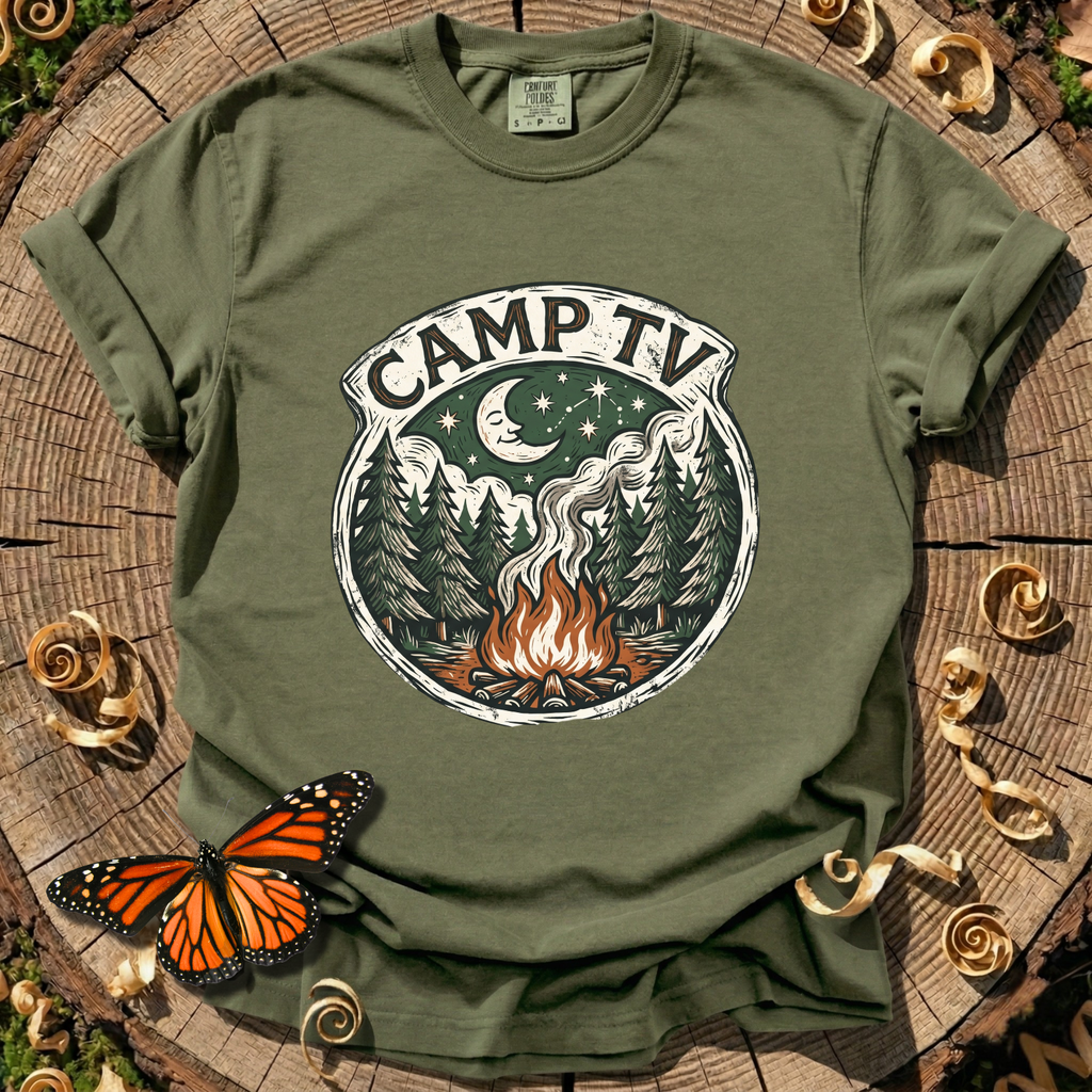 Camp TV Tee