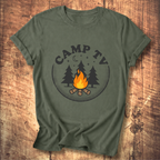 Camp TV Static Tee
