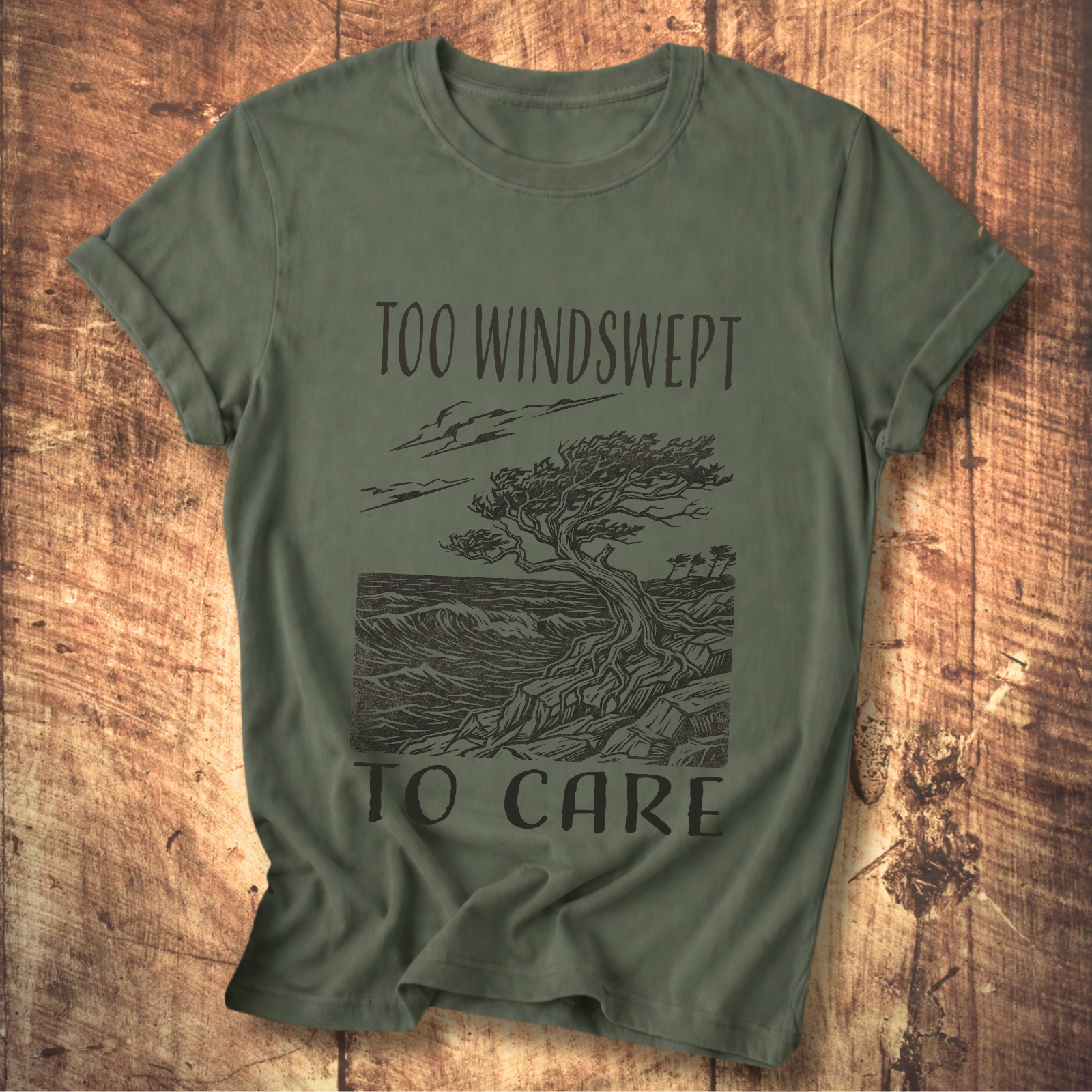 Too Windswept To Care T-Shirt